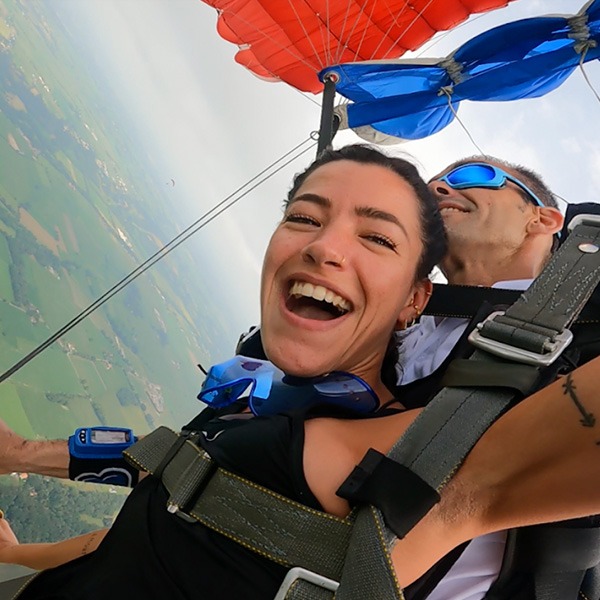 Salto en tándem 4000m Video+Fotos